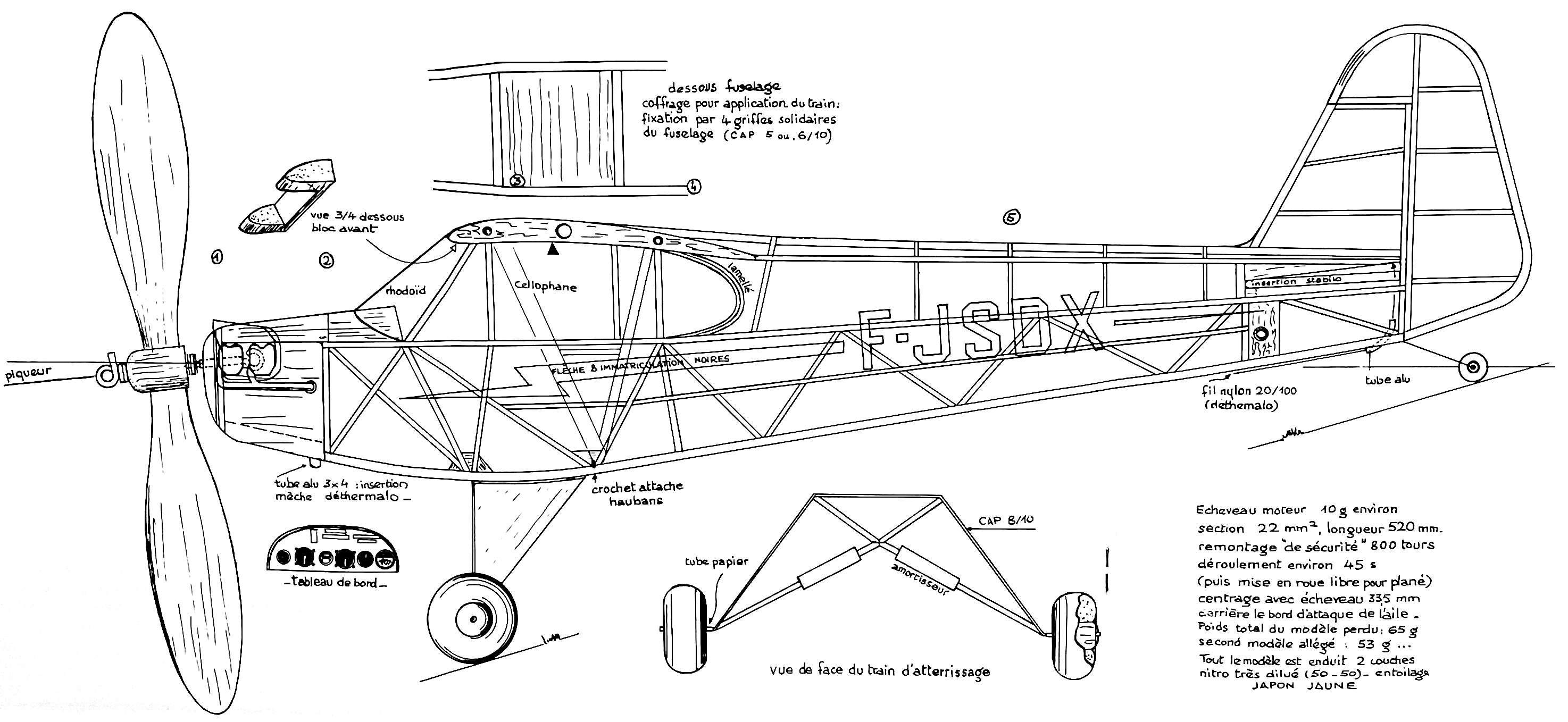 Piper J3 maquette 66