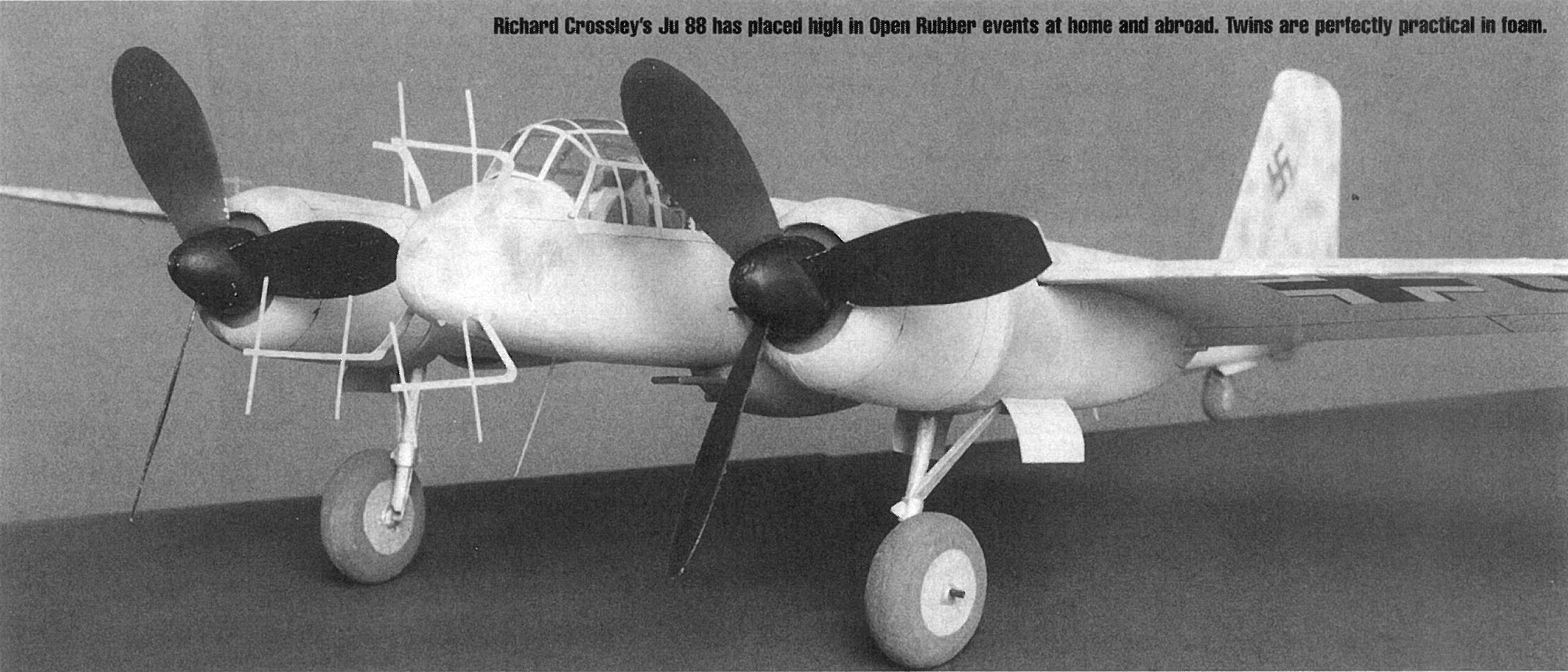Construire des maquettes d'avion en mousse