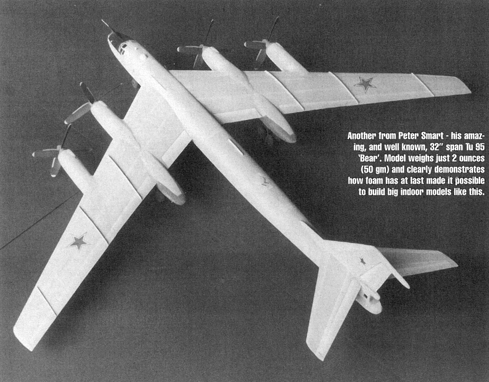 Construire des maquettes d'avion en mousse