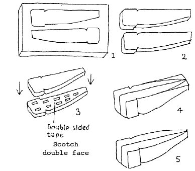 Construire des maquettes d'avion en mousse