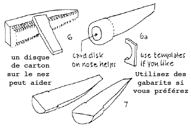 Construire des maquettes d'avion en mousse