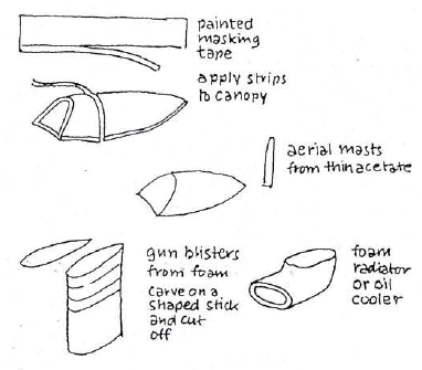 Construire des maquettes d'avion en mousse